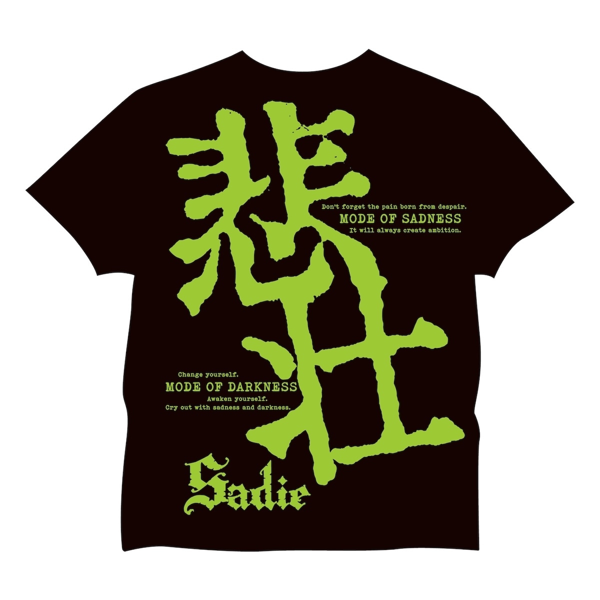 Sadie/Tour T-shirt（sadness） | ROCK ONE