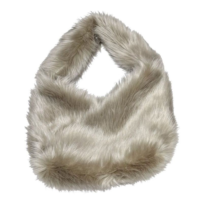 mao/EXCEPTIONAL FUR BAG -limited edition- (silver fox beige)