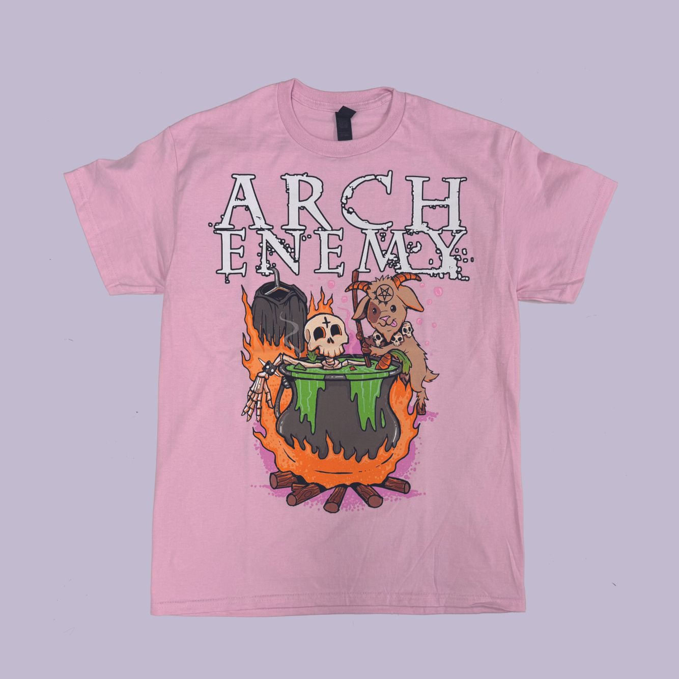 ARCH ENEMY / SOUP TEE (LIGHT PINK) | ROCK ONE