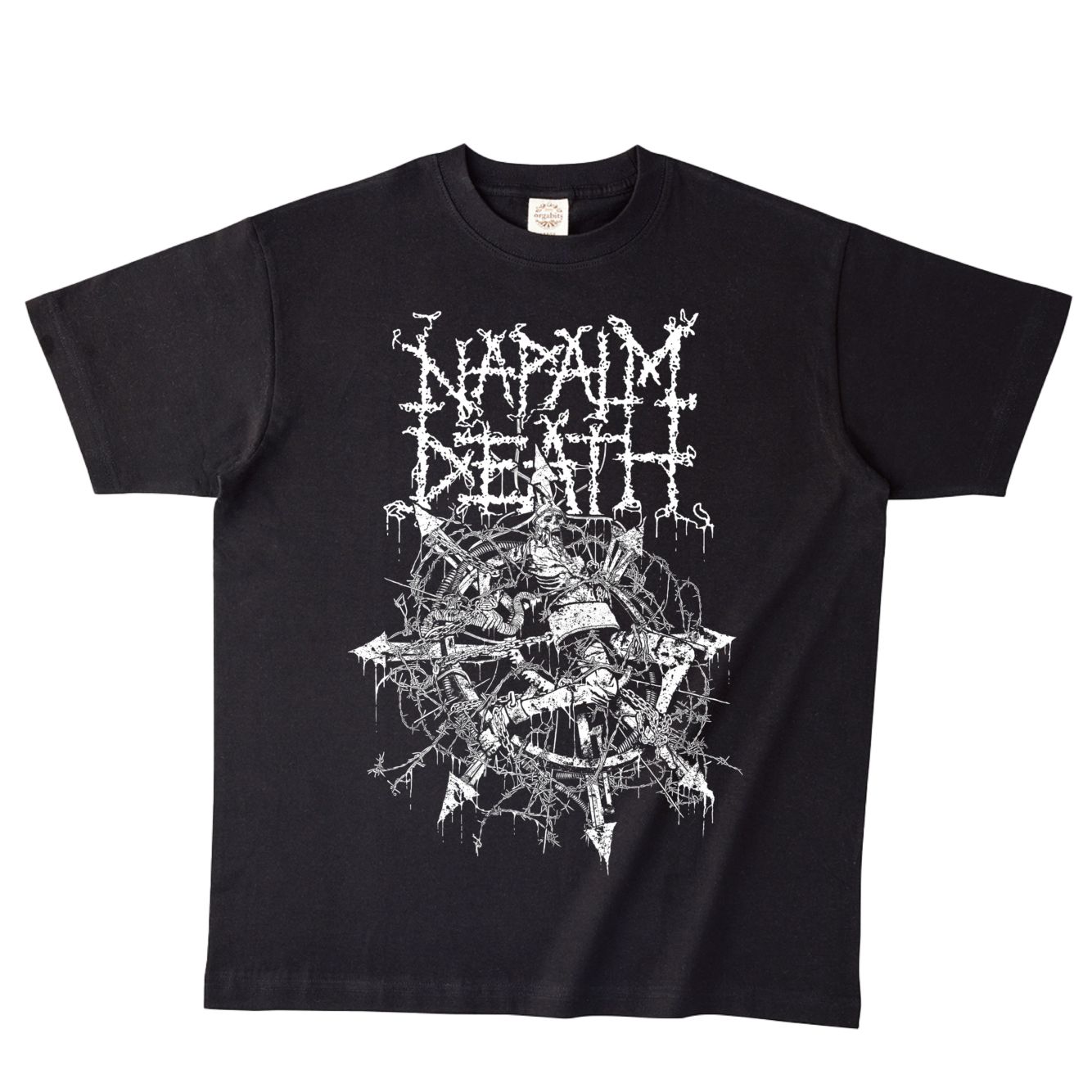 NAPALM DEATH / CHAOSIGN BLACK TEE (2026) | ROCK ONE