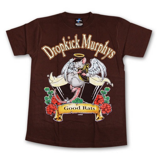 DROPKICK MURPHYS / Good Rats Brown Tシャツ ROCK ONE