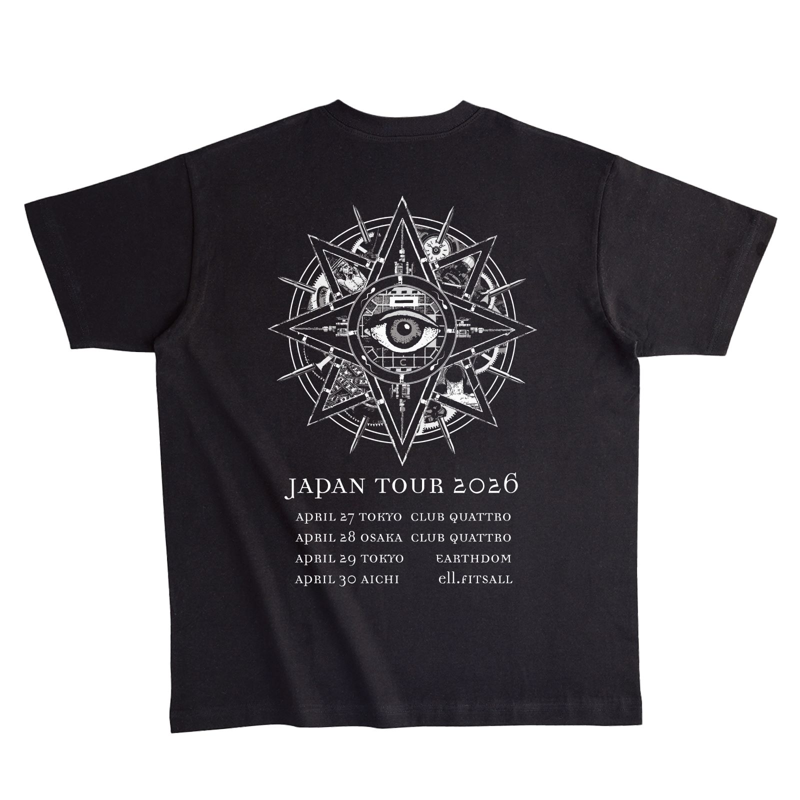 NAPALM DEATH / CHAOSIGN BLACK TEE (2026) | ROCK ONE