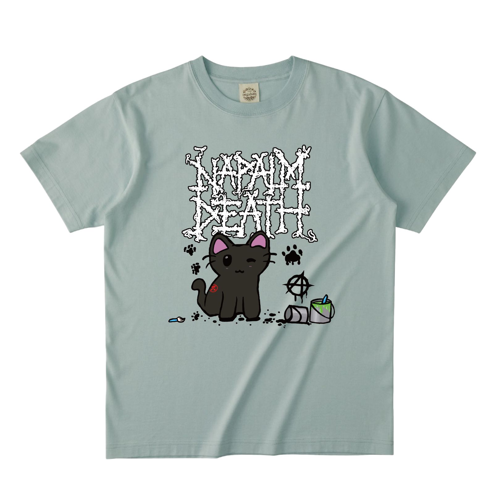 NAPALM DEATH / ZUMCAT GREEN TEE (2026)		