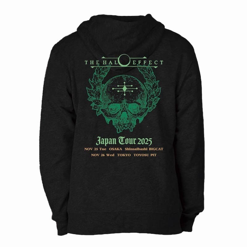 THE HALO EFFECT/  BIG SKULL HOODIE