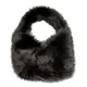 mao/EXCEPTIONAL FUR BAG -limited edition- (silver charcoal gray)