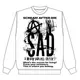 mao/OVER SIZE SWEAT (white)