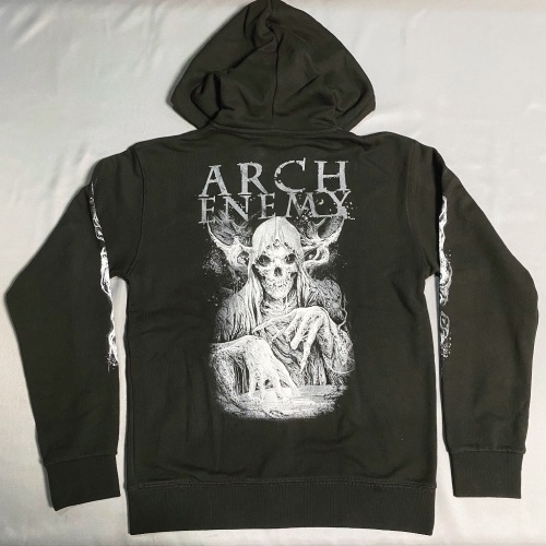 ARCH ENEMY / ZIP UP HOODIE