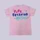 ARCH ENEMY / RAINBOW TEE (LIGHT PINK)
