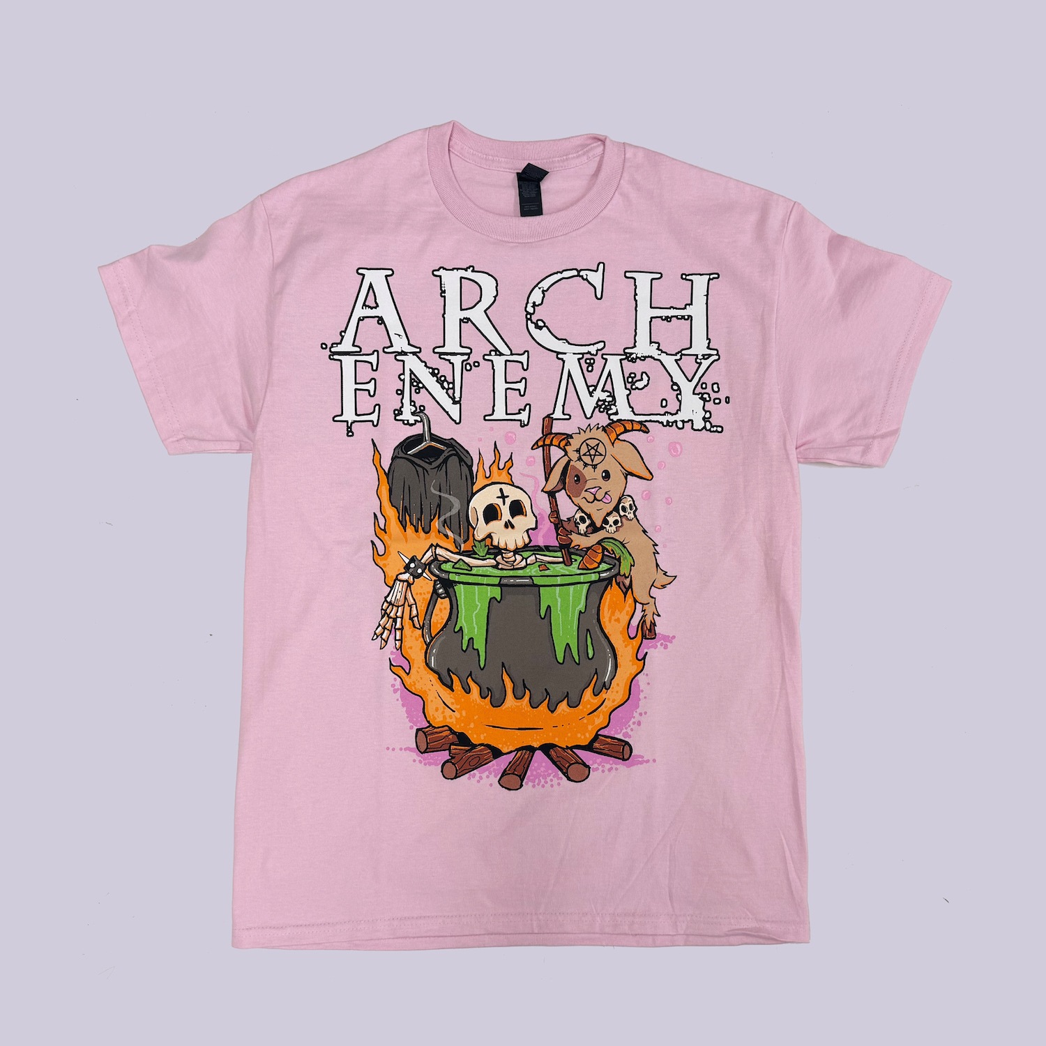 ARCH ENEMY / SOUP TEE (LIGHT PINK)