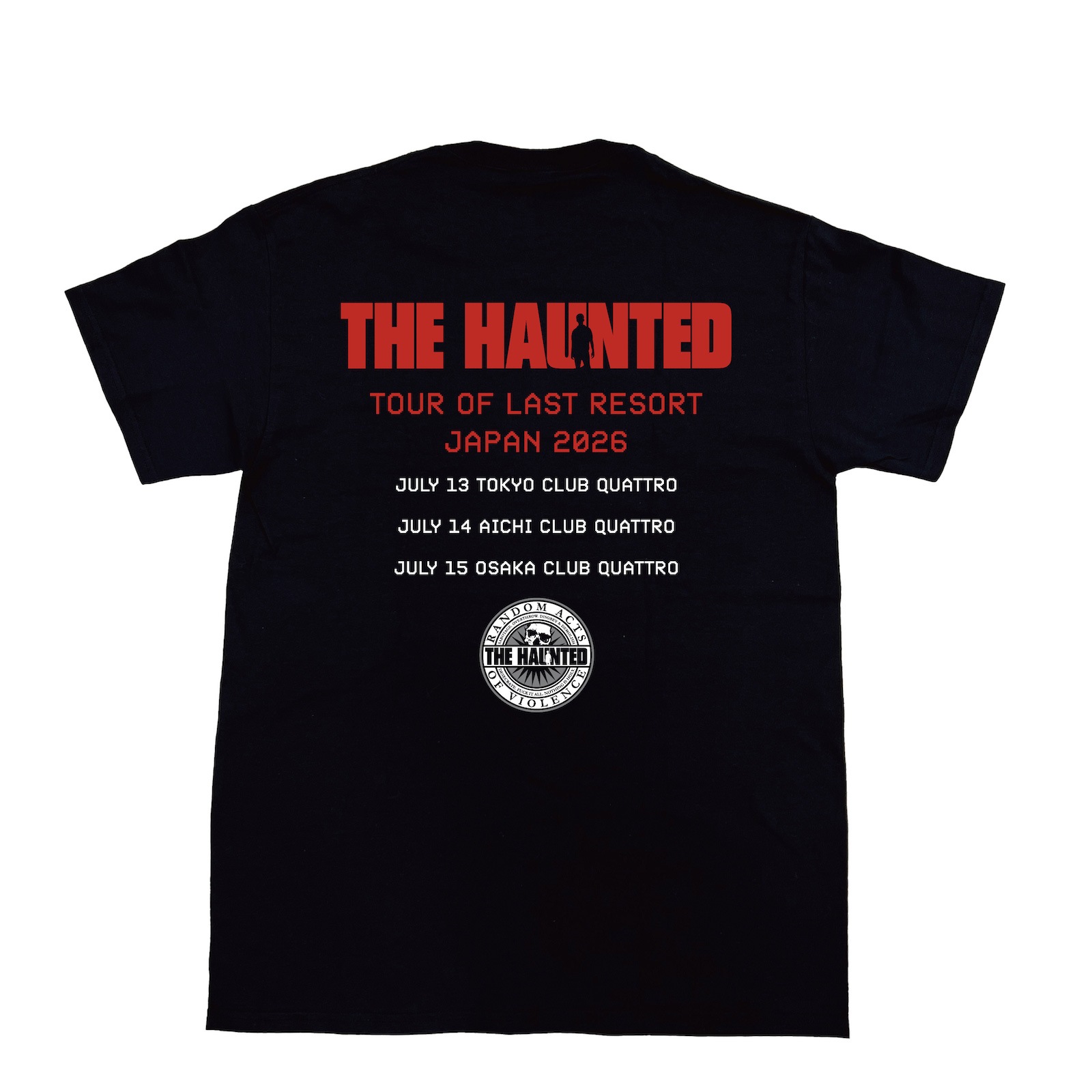 THE HAUNTED / DEATH TO THE CROWN TEE (2026)