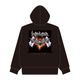 WINGER / JAPAN WING BLACK PULLOVER HOODIE
