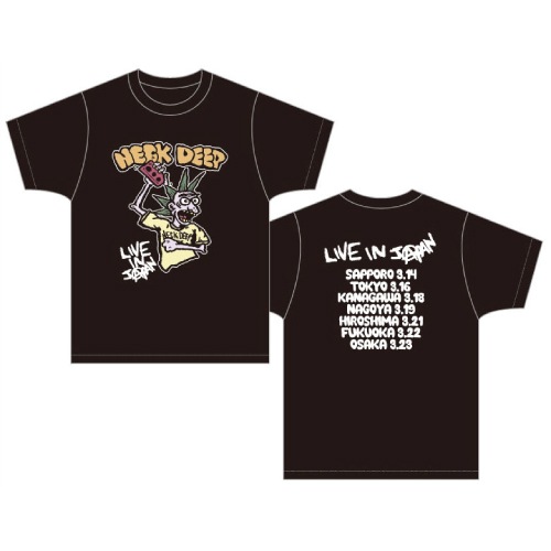 Neck Deep Live In Japan ツアーTシャツ XXL