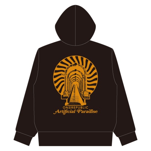ONEREPUBLIC / SWIRL BLACK PULLOVER HOODIE