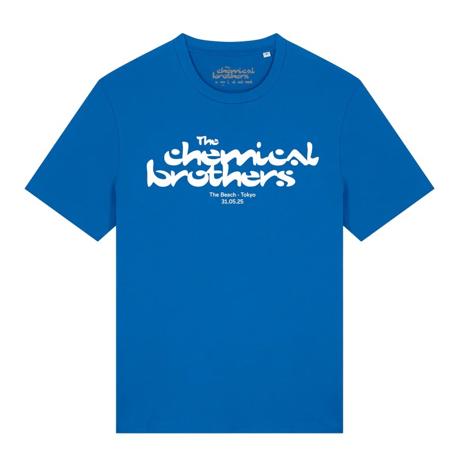 THE CHEMICAL BROTHERS/ SPECIAL EDITION JAPAN BLUE T-SHIRT