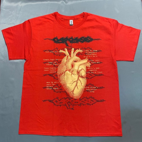 CARCASS /ANATOMICAL HEART TEE