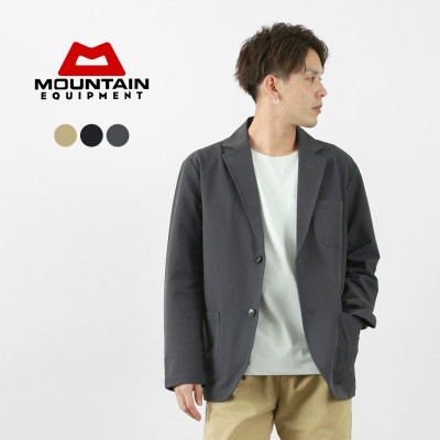 【期間限定！クーポンで10%OFF】MOUNTAIN EQUIPMENT（マウンテンイクイップメント） テック テーラードジャケット / 速乾 撥水 / ストレッチ / セットアップ / メンズ / 