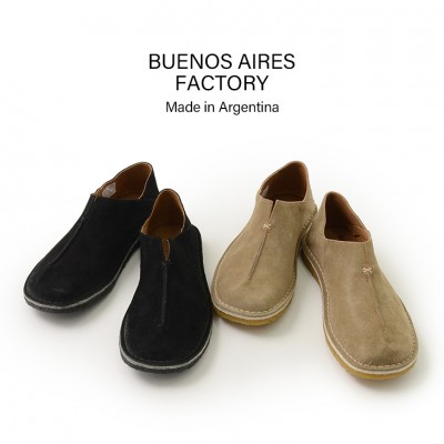 【期間限定！クーポンで10%OFF】BUENOS AIRES FACTORY（ブエノスアイレスファクトリー）カルザドシューズ / サボ / スエード / スリッポン / サンダル / CALZADO 