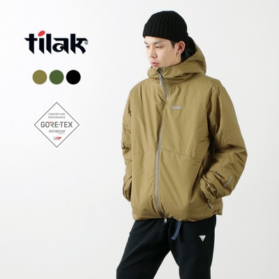 【期間限定！クーポンで10%OFF】TILAK（ティラック） スバルバード 2レイヤー ゴアテックス インフィニアム / クライマシールド / メンズ / アウター / 中綿 ジャケット / 高機能 