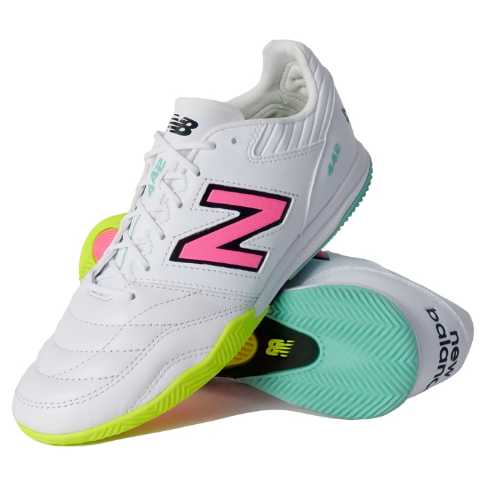New Balance 442 フットサルシューズ ホワイト/ピンク New Balance ニューバランス 442 TEAM ID(ホワイト×ピンク