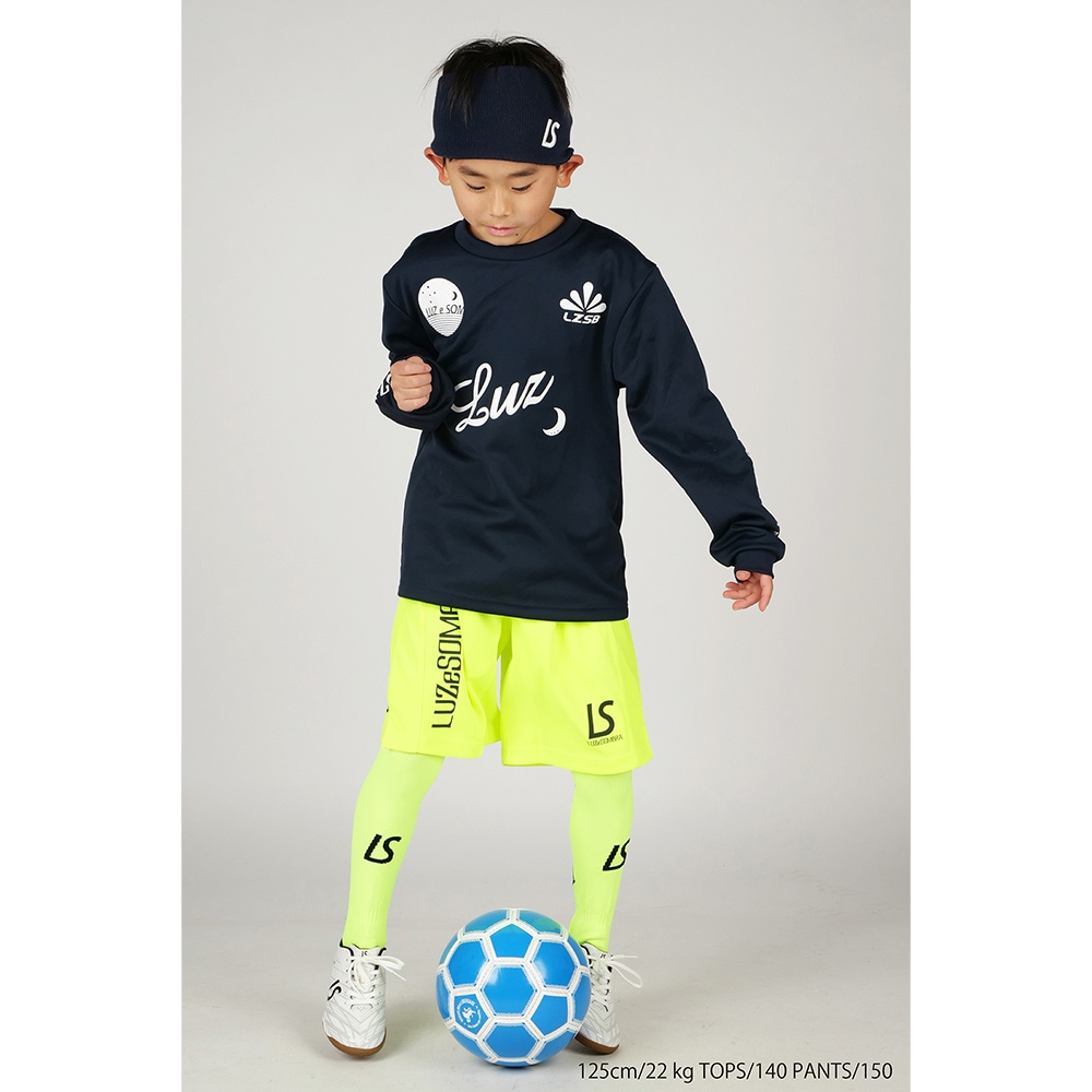 LUZ e SOMBRA 長袖 セットアップ 150 新品 Luz e Sombra 長袖ジャージ ブラック/ターコイズ150 - メルカリ