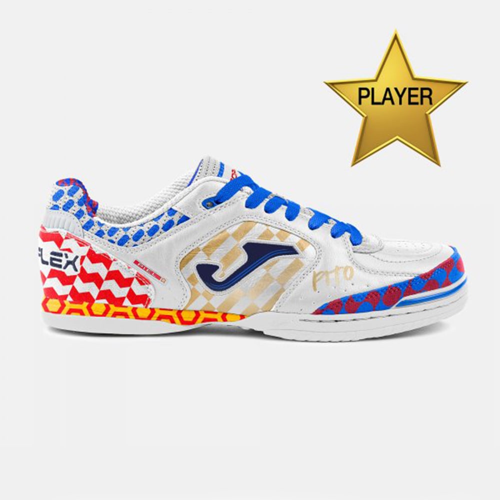 JOMA/ホマ フットサルシューズ TOP FLEX 2652 BLANCO INDOOR PITO