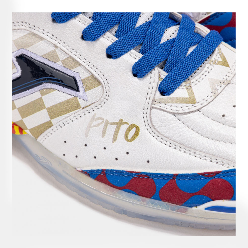 JOMA/ホマ フットサルシューズ TOP FLEX 2652 BLANCO INDOOR PITO
