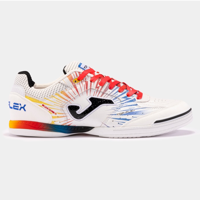 JOMA/ホマ フットサルシューズ TOP FLEX 2476 WHITE RED INDOOR