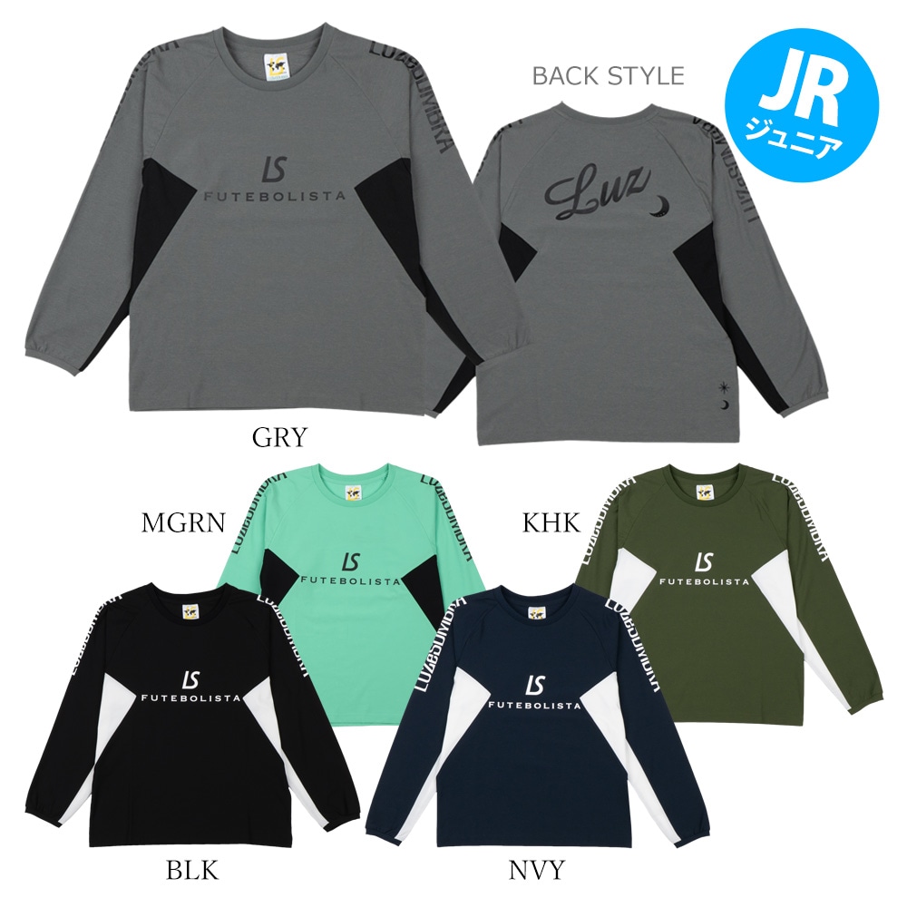 LUZeSOMBRA/ルースイソンブラ ジュニア ジャージ Jr LS LOGO DRY L/S