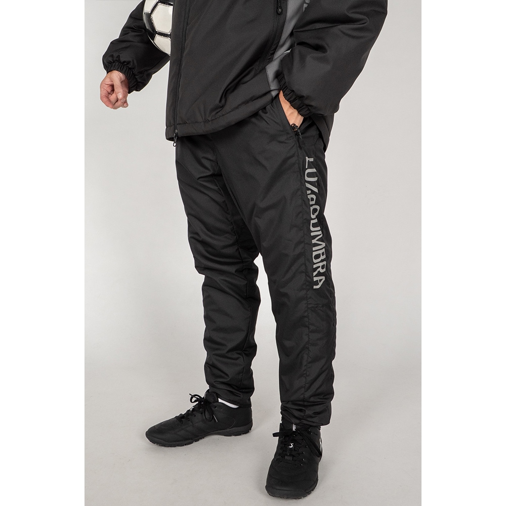 LUZ e SOMBRA 中綿ロングパンツ /BLACK/Ｓ LUZeSOMBRA/ルースイソンブラ 中綿パンツ INNER COTTON LONG PANTS