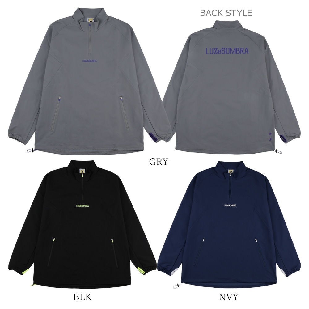 LUZeSOMBRA/ルースイソンブラ ピステトップ LIGHT PISTE HALFZIP TOP