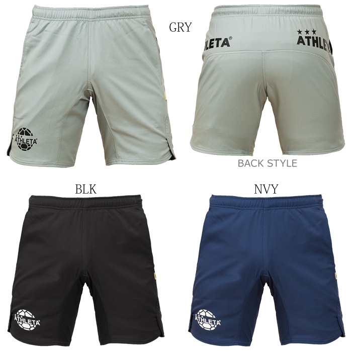 3点ATHLETA アスレタプラクティスパンツ02280ブラックOサイズ