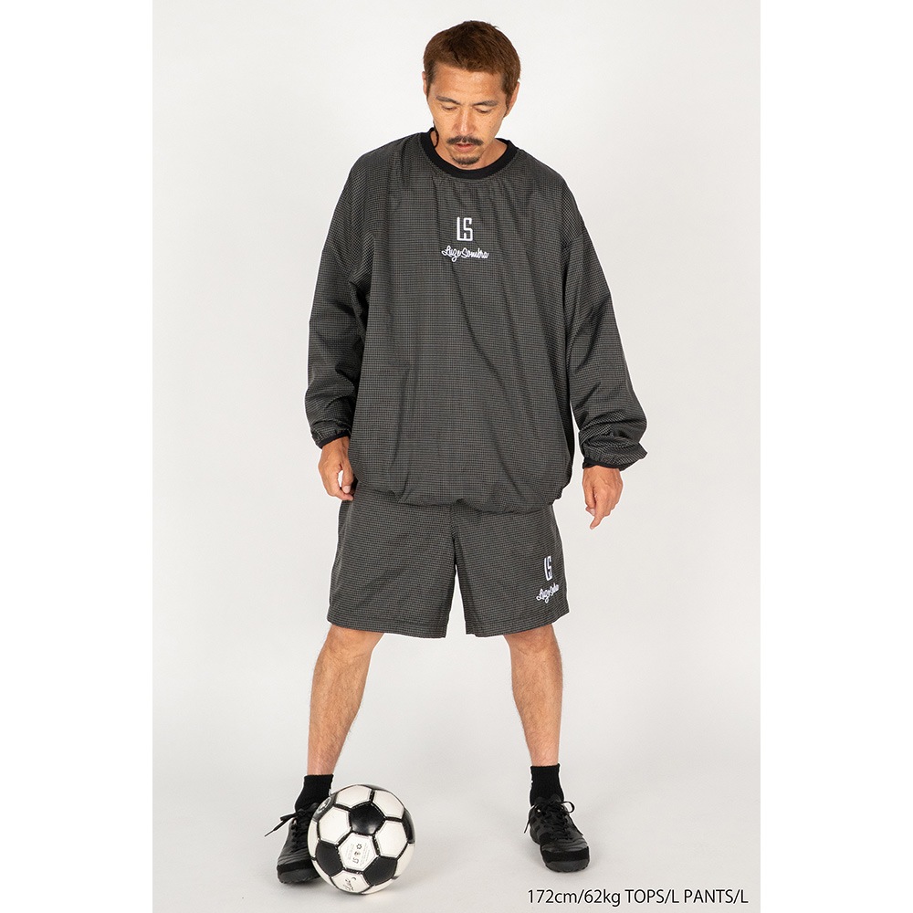 【極美品/LUZeSombra】OAO PLAID 上下セット L LUZeSOMBRA/ルースイソンブラ プルオーバートップ アウター OAO PLAID