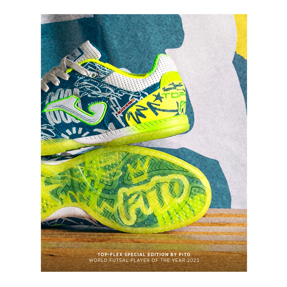 箱有 Joma ホマ TOP-FLEX インドアフットサルシューズ 26cm joma ホマ intel インテル TOP-FLEX フットサルシューズ 箱有
