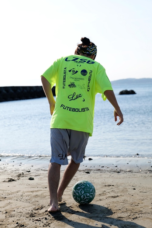 LUZeSOMBRA FUTEBOLISTA BEACH PRA-SHIRT③ LUZeSOMBRA