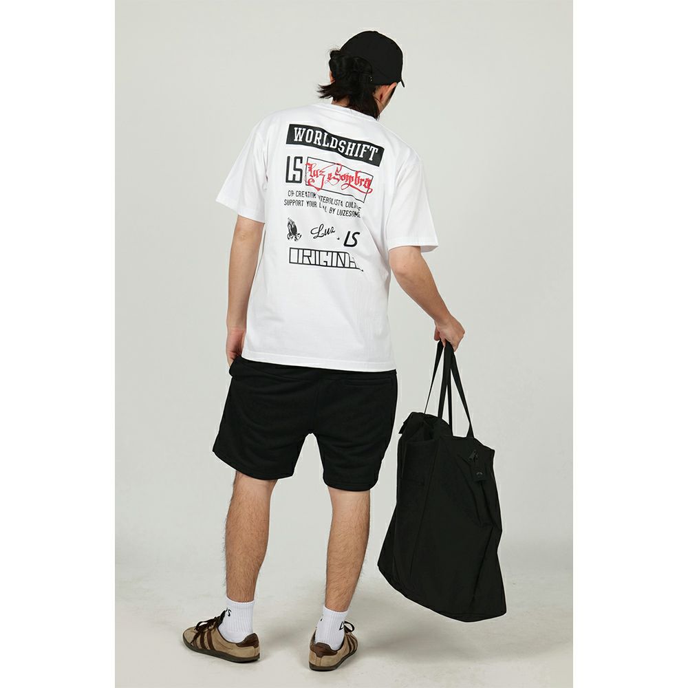 LUZeSOMBRA LUZ TOP TEAM Tシャツ Lサイズ ホワイト