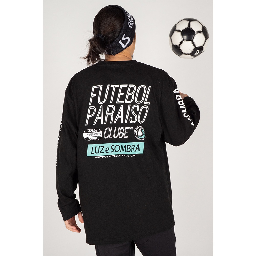 LUZeSOMBRA/ルースイソンブラ Tシャツ FUTEBOL PARAISO CLUBE LONG T