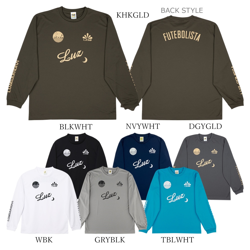 Luz e Sombra BIG CREW TOPS BK ルースイソンブラ Luz e Sombra BIG CREW TOPS BK ルースイソンブラ