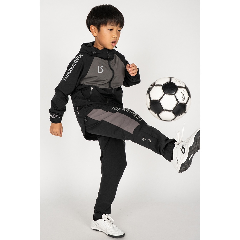 ルースイソンブラ Jr ストレッチ タフタ メッシュ プルオーバー 150