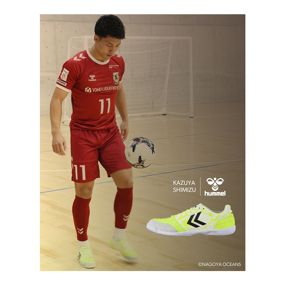 hummel/ヒュンメル フットサルシューズ アピカーレ5 ELITE PG WHT