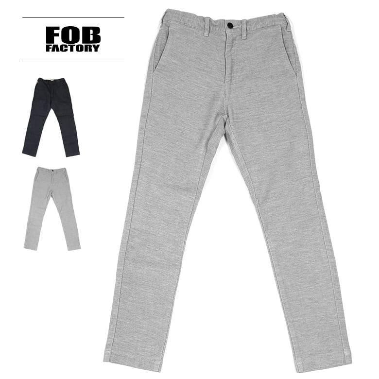 FOBファクトリー リラックスナローイージーパンツ F0438