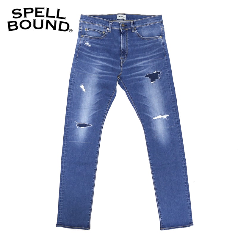 SPELLBOUND/スペルバウンド 5Pスキニーフィットジーンズ 43-655D(リメイク加工)