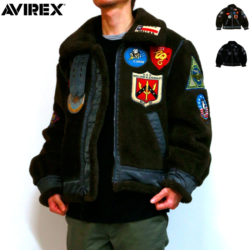 avirex レトロボア B-3トップガンジャケット BOA B-3 TOP GUN/AVIREX