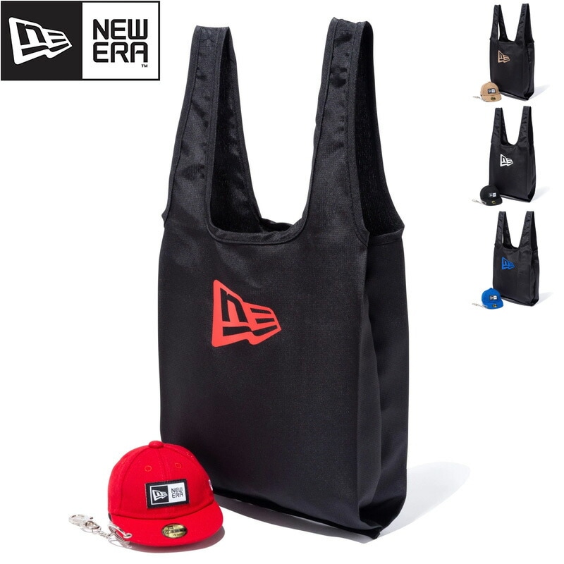 キャップポーチ エコバッグ 8L ブラック