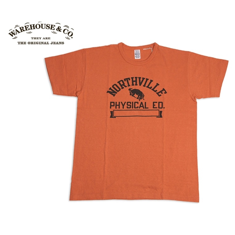 WAREHOUSE/ウエアハウス 2ND-HAND 半袖Tシャツ NORTHVILLE Lot 4064