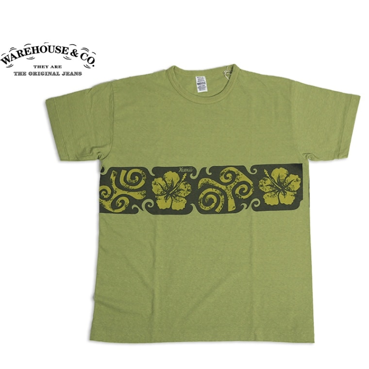 WAREHOUSE/ウエアハウス 2ND-HAND 半袖Tシャツ HAWAII Lot 4064