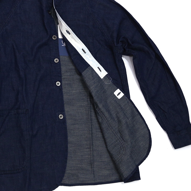 JAPAN BLUE JEANS/ジャパンブルージーンズ ノーカラーシャツ