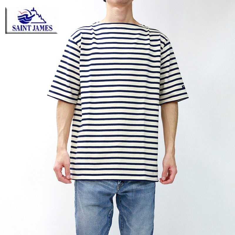 SAINT JAMES/セントジェームス ウエッソン 半袖シャツ 03JC1325