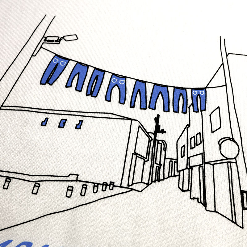 JAPAN BLUE JEANS/ジャパンブルージーンズ New Jeans Street T-shirt