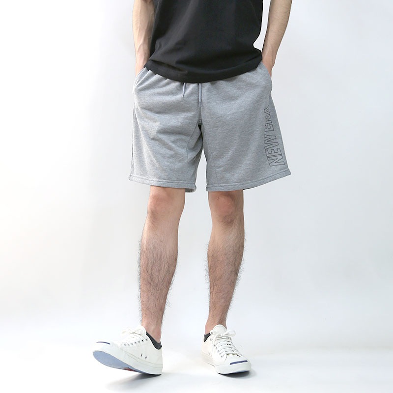 NEWERA ニューエラ　ドライスウェットショーツ アウトライン ワードマーク