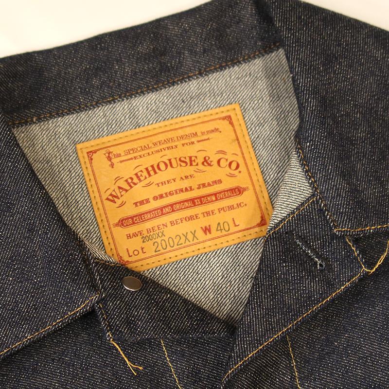 WAREHOUSE/ウェアハウス 2002XX(2000XX) 1953Model Dead Stock Blue デッドストックブルー
